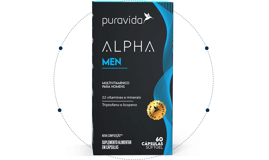 Cartucho Alpha Men - frente