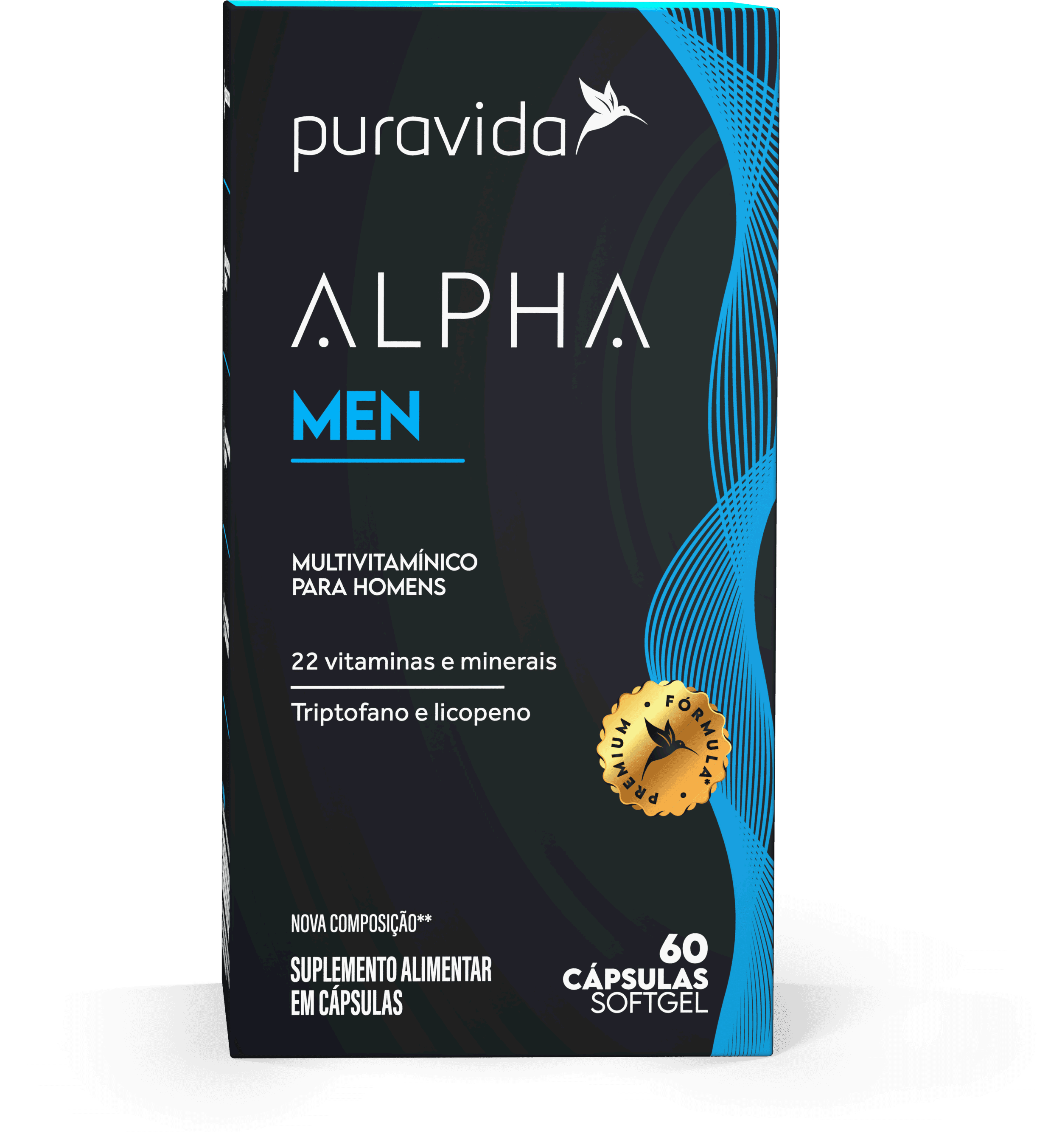Cartucho Alpha Men - frente