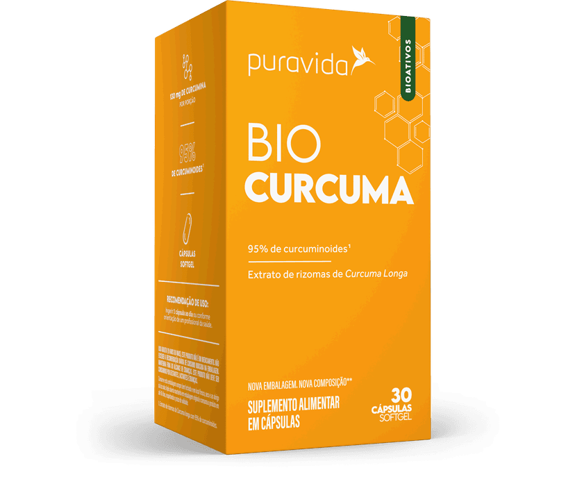 Cartucho Bio Curcuma 30 cápsulas softgel