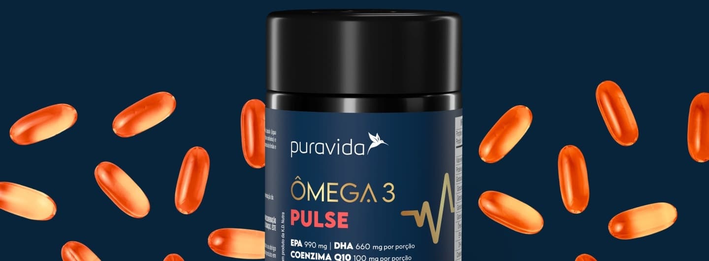 Ômega 3 Pulse com Coenzima Q10
