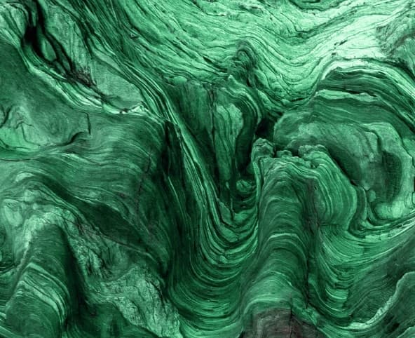 Textura mineral em tons de verde