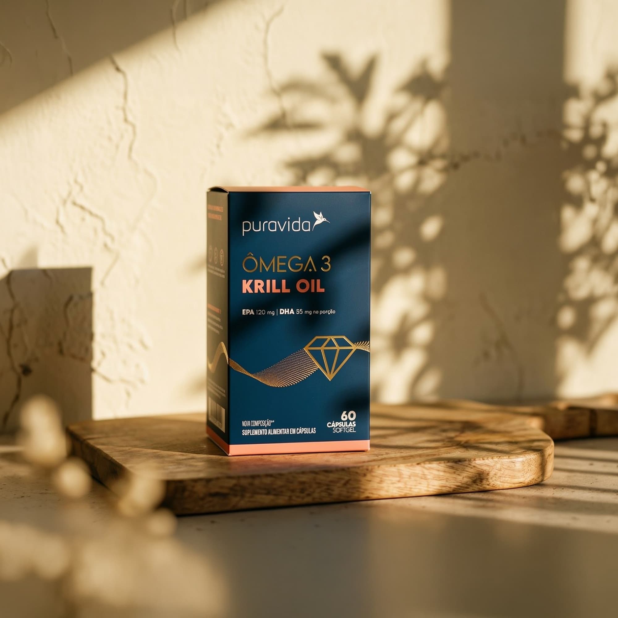 Ômega 3 Krill Oil Puravida