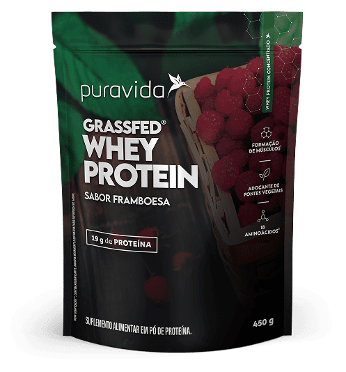 Whey Grassfed Framboesa 900g