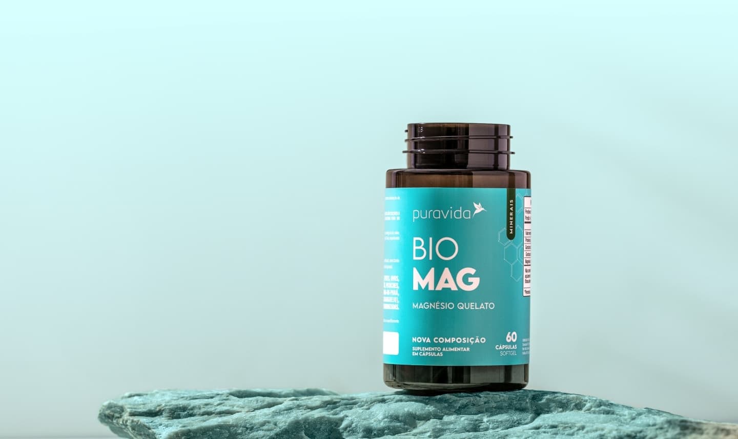 Bio Mag sobre pedra