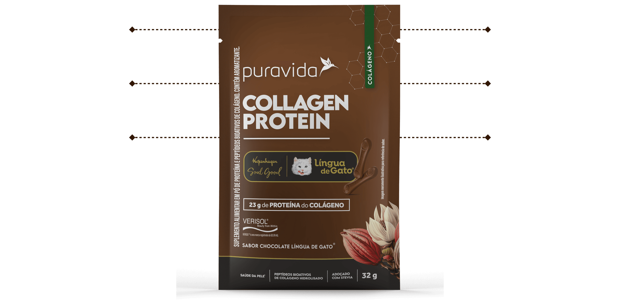 Benefícios do Collagen Protein Língua de Gato