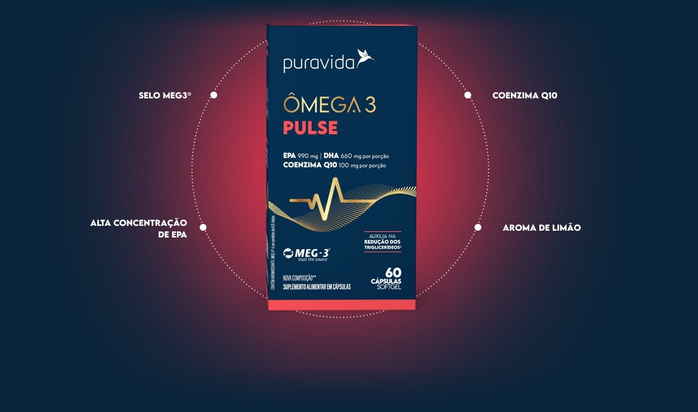 Diferenciais do Ômega 3 Pulse