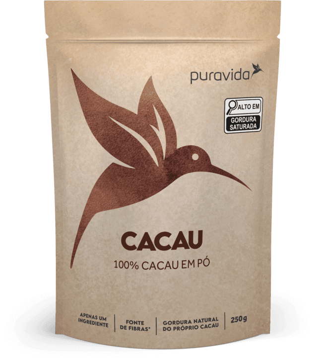 Cacau em Pó Puravida 250g