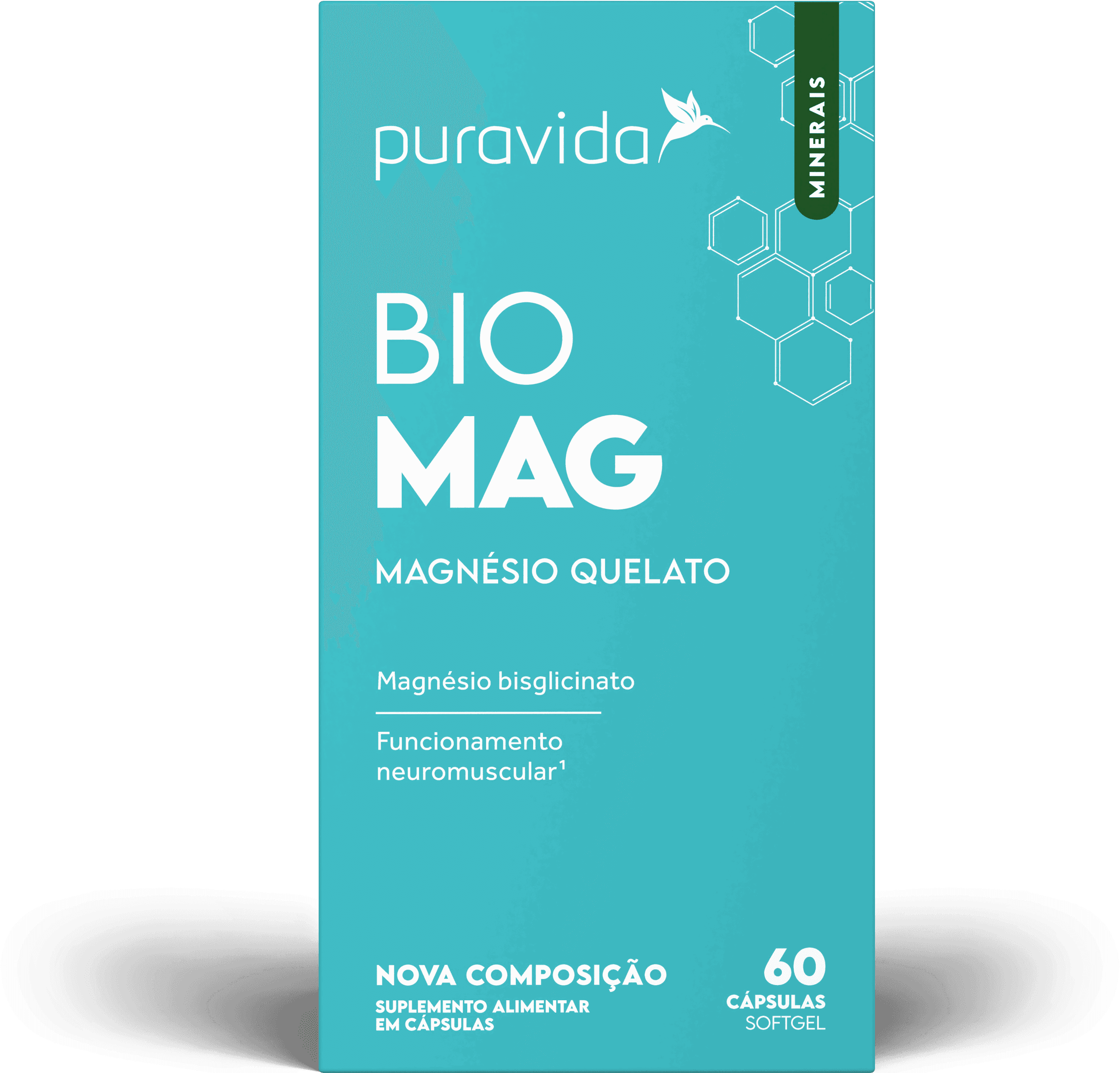 Cartucho Bio Mag 60 cápsulas
