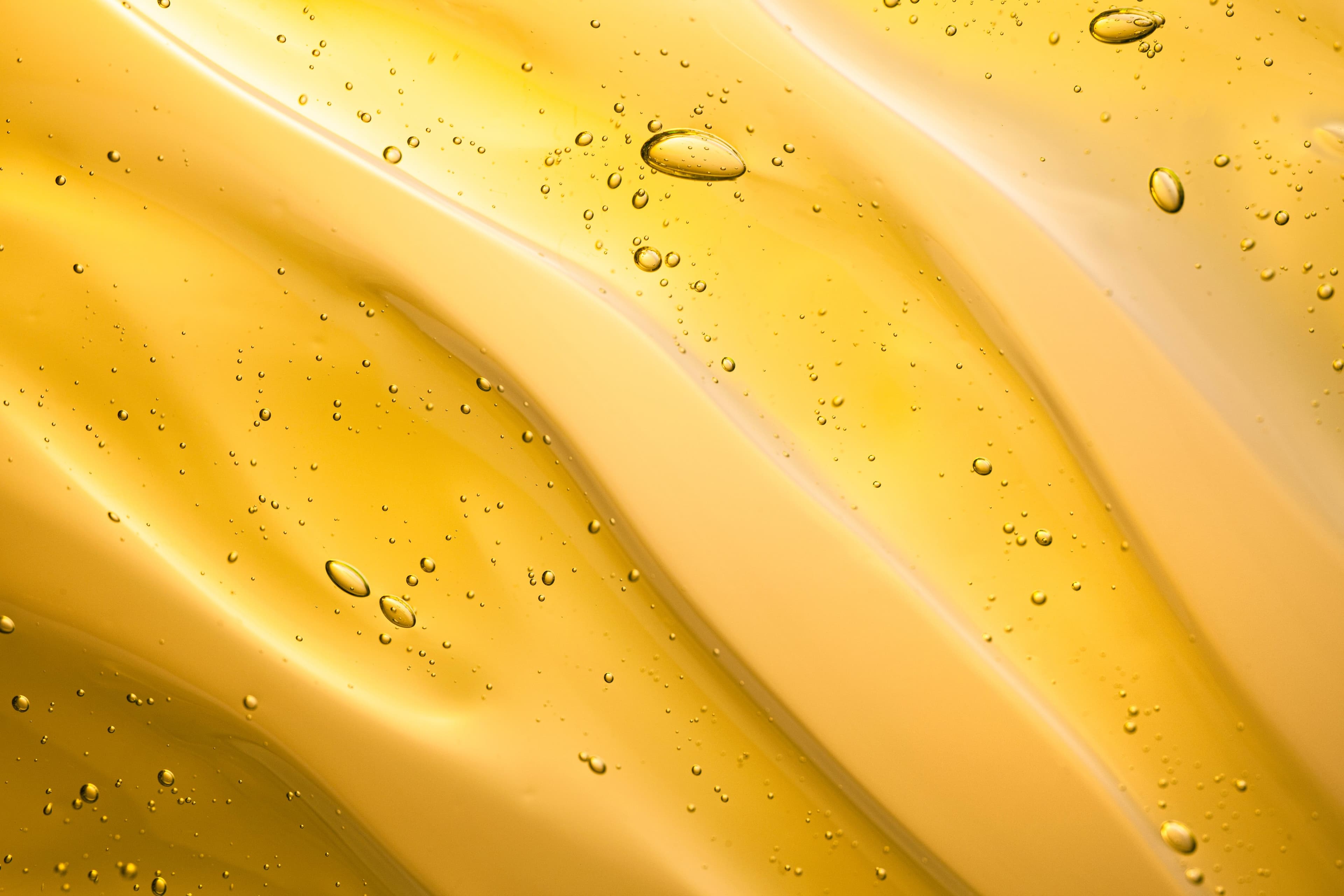 Textura de óleo dourado