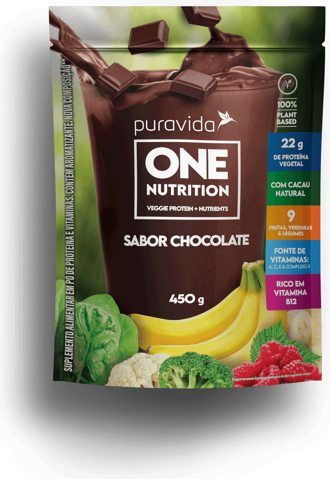 ONE Nutrition Chocolate 450g