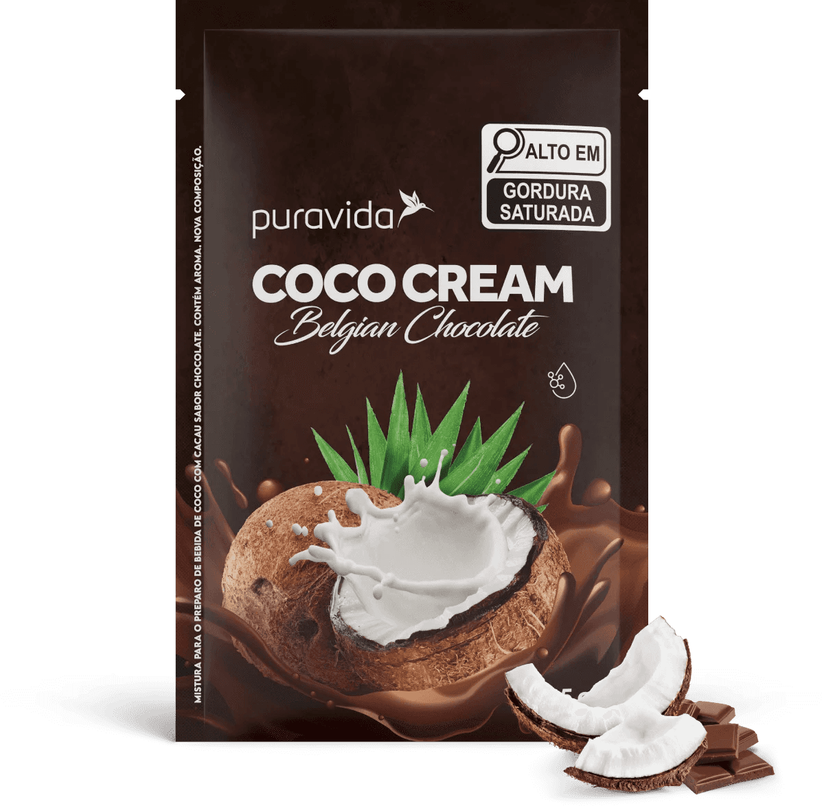 Coco Cream Belgium Chocolate sachê 25g