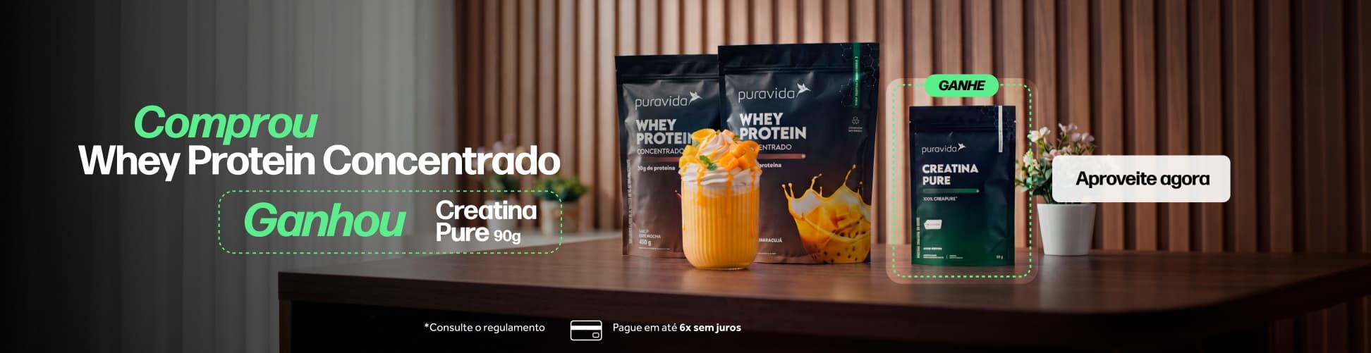 BANNER COMPRE WPC GANHE CREATINA PURE 90G