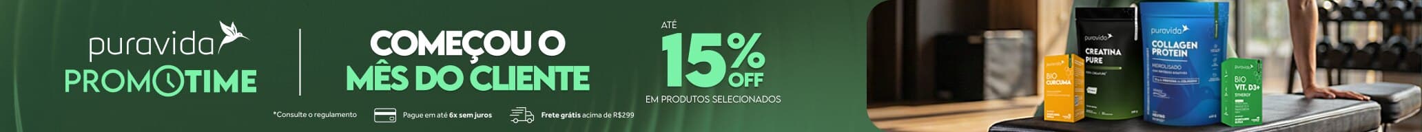 Começou mês do cliente - PLP