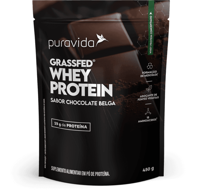 Whey Protein Grassfed Chocolate Belga Whey Protein Grassfed Chocolate Belga