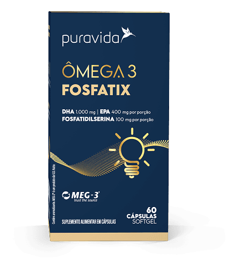 Frasco Ômega 3 Fosfatix