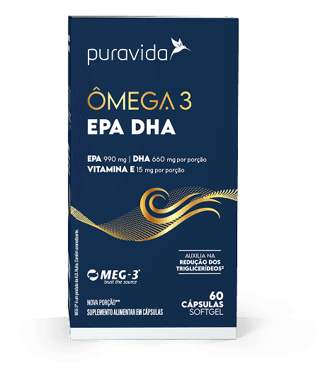 Ômega 3 EPA DHA 60 cápsulas Ômega 3 EPA DHA 60 cápsulas